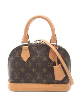 Louis Vuitton Pre-Owned: Коричневая сумка 