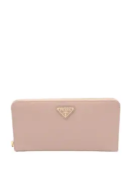 Prada Pre-Owned: Коричневый кошелёк 