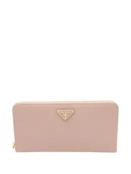 Prada Pre-Owned: Коричневый кошелёк 