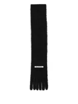 Acne Studios: Чёрный шарф 