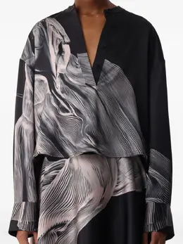 Jason Wu Collection: Блуза с длинным рукавом 