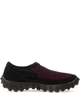 Salomon: Фиолетовые мокасины 