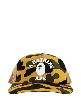 A BATHING APE®: Жёлтая кепка 