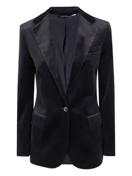 Lauren Ralph Lauren: Бархатный жакет 