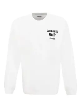 Carhartt WIP: Белая футболка 