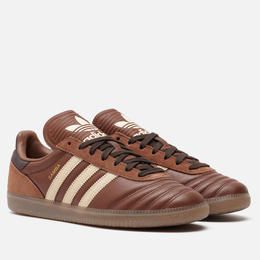 adidas: Коричневые кроссовки  Originals