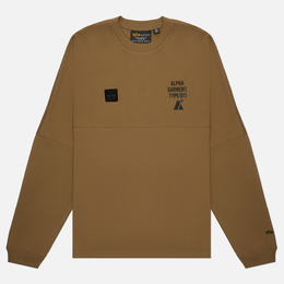 Alpha Industries: Коричневый свитшот 
