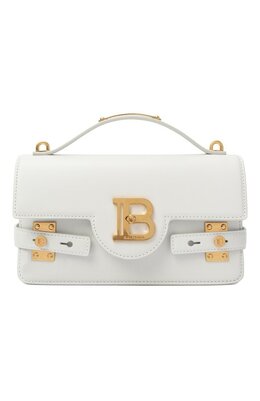 Balmain: Белая сумка  B-Buzz