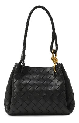 Bottega Veneta: Чёрная сумка 