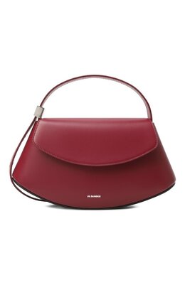 Jil Sander: Бордовая сумка 