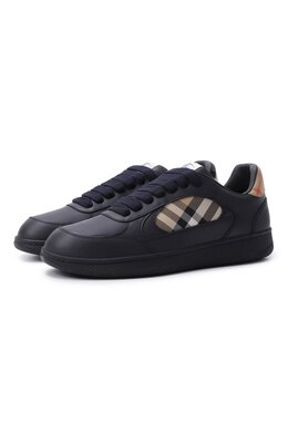 Burberry: Синие кеды 