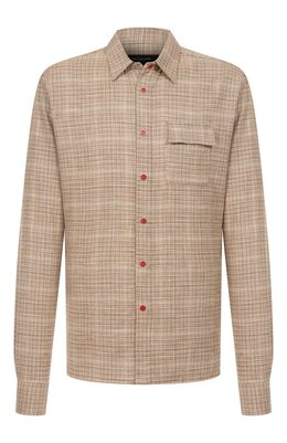 Kiton: Рубашка из шерсти 