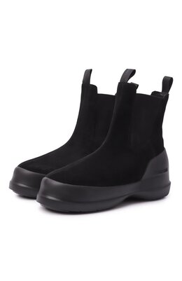 Moon Boot: Чёрные ботинки 