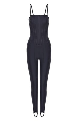 Mugler: Чёрный комбинезон 