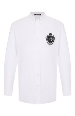 Balmain: Хлопковая рубашка 