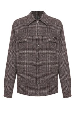 Dolce & Gabbana: Рубашка из шерсти 