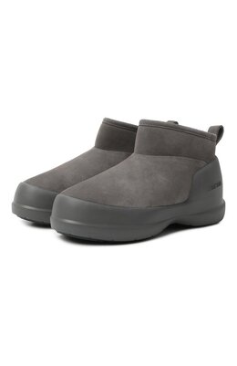 Moon Boot: Серые ботинки 