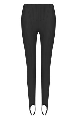 Mugler: Чёрные легинсы 