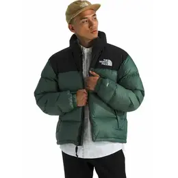 The North Face: Зелёный пуховик  1996 Retro Nuptse