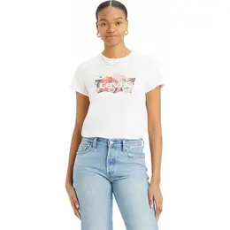 Levi's: Белая футболка  The Perfect Tee