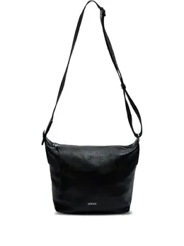 LOEWE: Чёрная сумка  Cubi