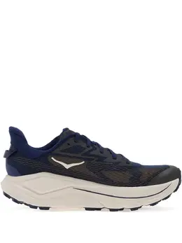 HOKA: Голубые кроссовки 