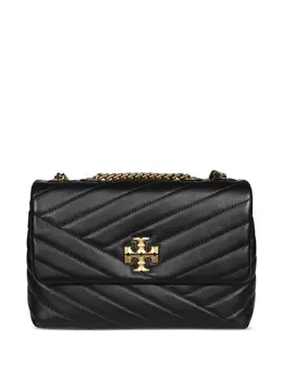 Tory Burch: Чёрная сумка  Kira Chevron