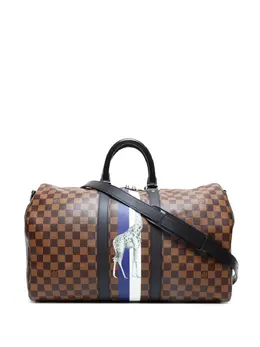 Louis Vuitton Pre-Owned: Коричневая сумка 