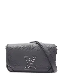 Louis Vuitton Pre-Owned: Чёрная сумка через плечо 