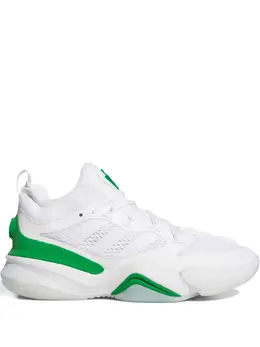 adidas: Белые кроссовки 
