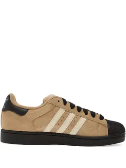adidas: Бежевые кроссовки  Superstar