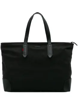 Gucci Pre-Owned: Чёрная сумка-шоппер 