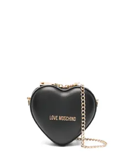 Love Moschino: Чёрная сумка через плечо 