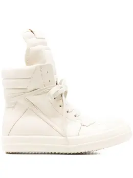Rick Owens: Белые кроссовки 