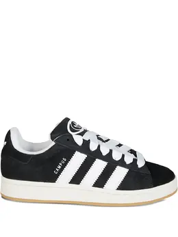 adidas: Чёрные кроссовки  Campus