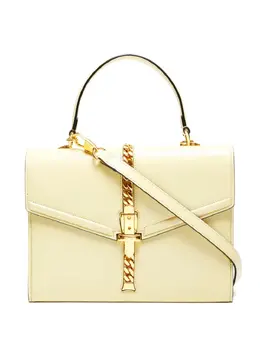 Gucci Pre-Owned: Жёлтая сумка-шоппер 