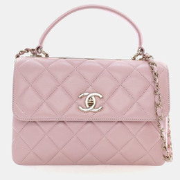 Chanel: Розовая сумка на руку 