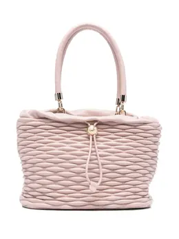 Furla: Светлая сумка-шоппер 