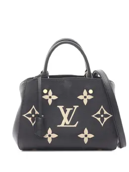 Louis Vuitton Pre-Owned: Двухцветная сумка 