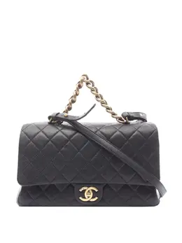 CHANEL Pre-Owned: Чёрная сумка 