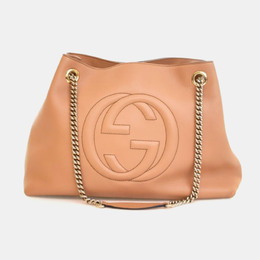Gucci: Коричневая сумка  Soho