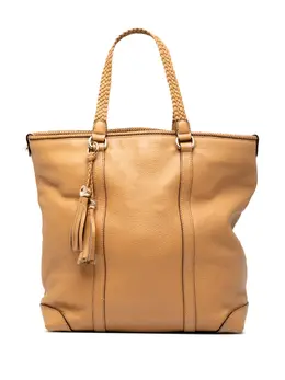 Gucci Pre-Owned: Коричневая сумка-шоппер 