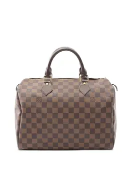 Louis Vuitton Pre-Owned: Коричневая сумка 