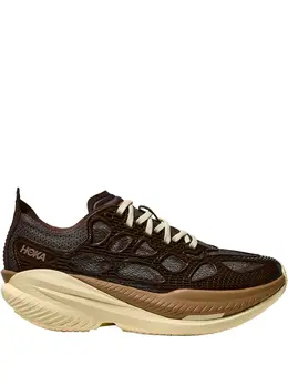 HOKA: Коричневые кроссовки 