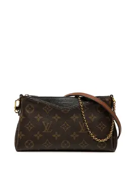 Louis Vuitton Pre-Owned: Чёрный клатч 