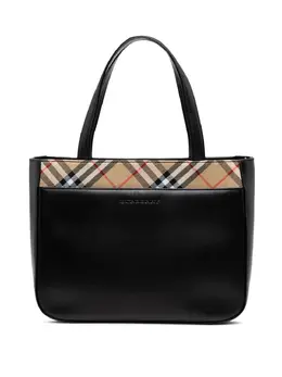 Burberry Pre-Owned: Чёрная сумка 