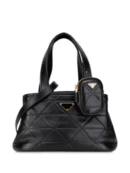 Prada Pre-Owned: Чёрная сумка 