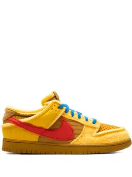 Nike: Жёлтые кроссовки  Dunk Low