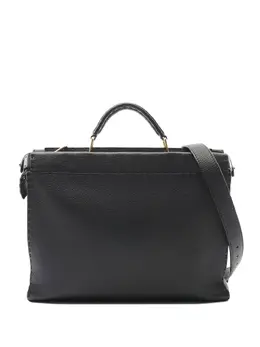 Fendi Pre-Owned: Чёрная сумка-шоппер 