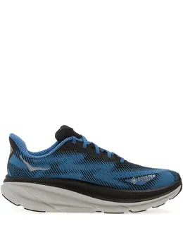HOKA: Голубые кроссовки 